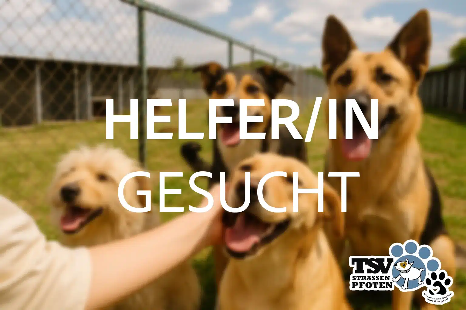 Ehrenamtliche Helfer für Tiervermittlung gesucht | 1-2h/Woche